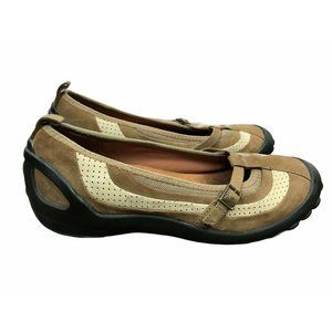Women's Shoes: Privo Brown Tan Walking Travel 7M